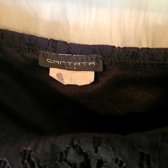 Cantata Classic Strapless Lace Bodice Midi Dress - Picture 6 of 7